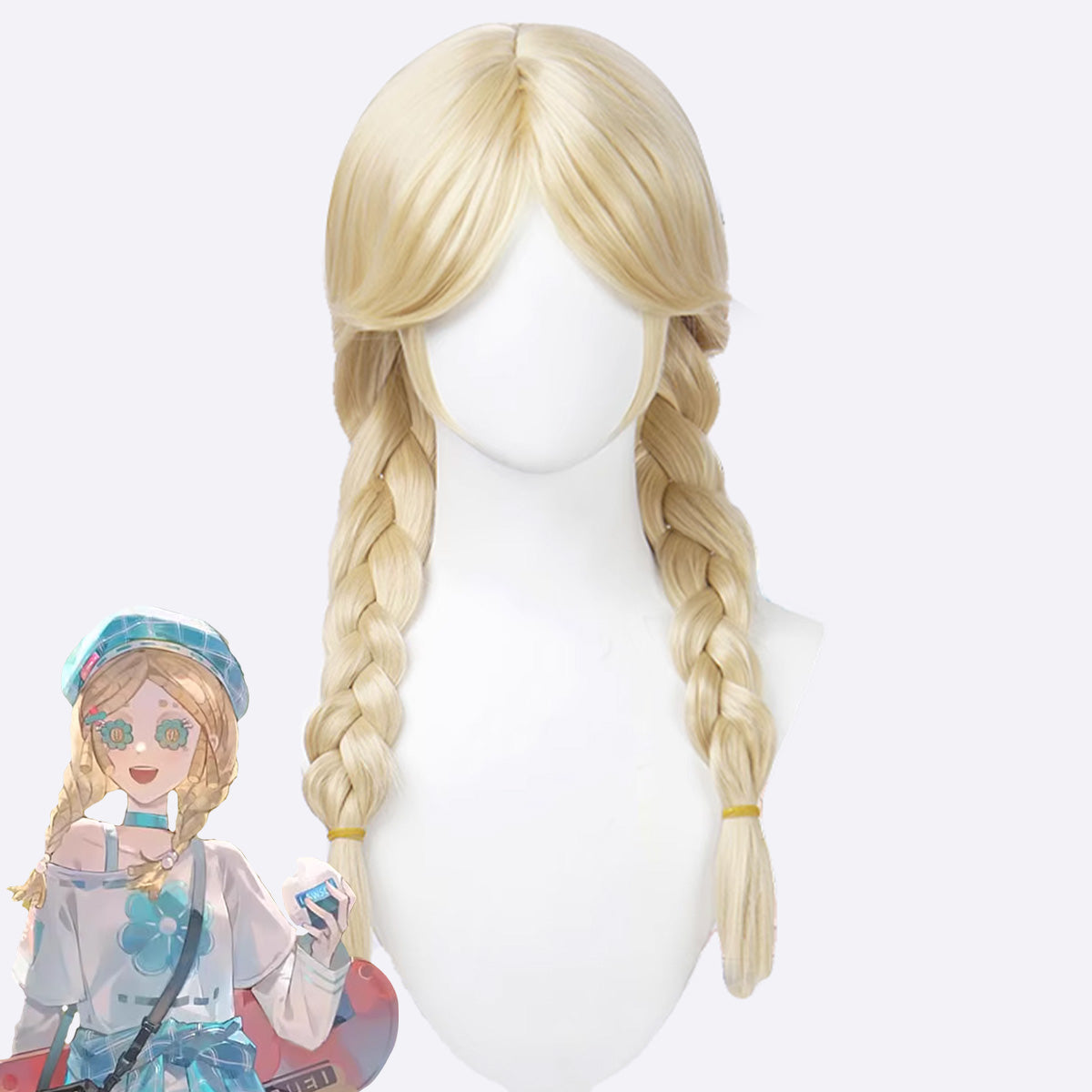 Identity V Lawson Partner Toy Merchant Golden Cosplay Wig Wig - Tophatter Daily Deals